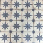 Star Blue Floor & Wall Tiles