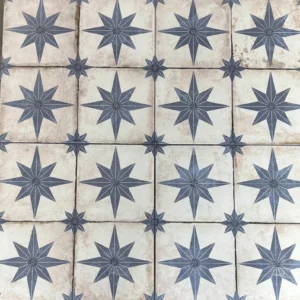 Star Blue Floor & Wall Tiles